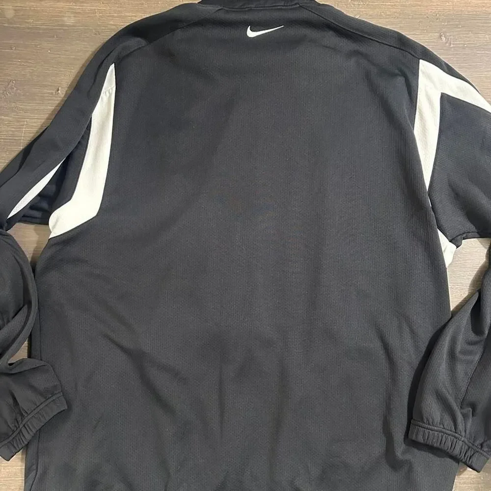 Nike Men's Black and Navy Jacket